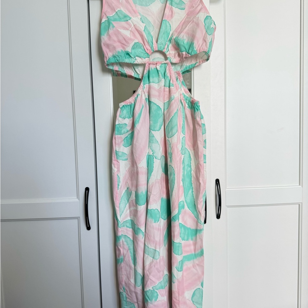 Rails Pastel Pink and Green Dress size S